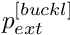 $ p_{ext}^{[buckl]} $