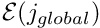 $ {\cal E}( j_{global}) $