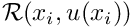 ${\cal R}(x_i,u(x_i))$