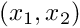 $ (x_1,x_2) $