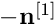 $ -\mathbf{n}^{[1]} $