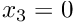 $ x_3=0$