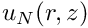 $ u_N(r,z) $