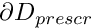 $ \partial D_{prescr}$