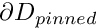 $ \partial D_{pinned} $